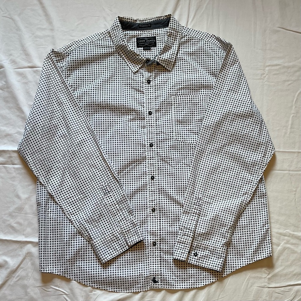 Cody James Cowboy Western Men's Checkered Button-Down long sleeve Shirt xxl